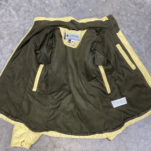 Columbia Yellow Titanium Interchange Quilted Coat Size Medium NEW - Picture 5 of 7
